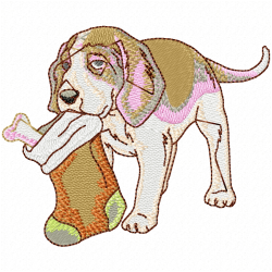 Dogs Embroidery Design 9 Dogs Embroidery Design 9